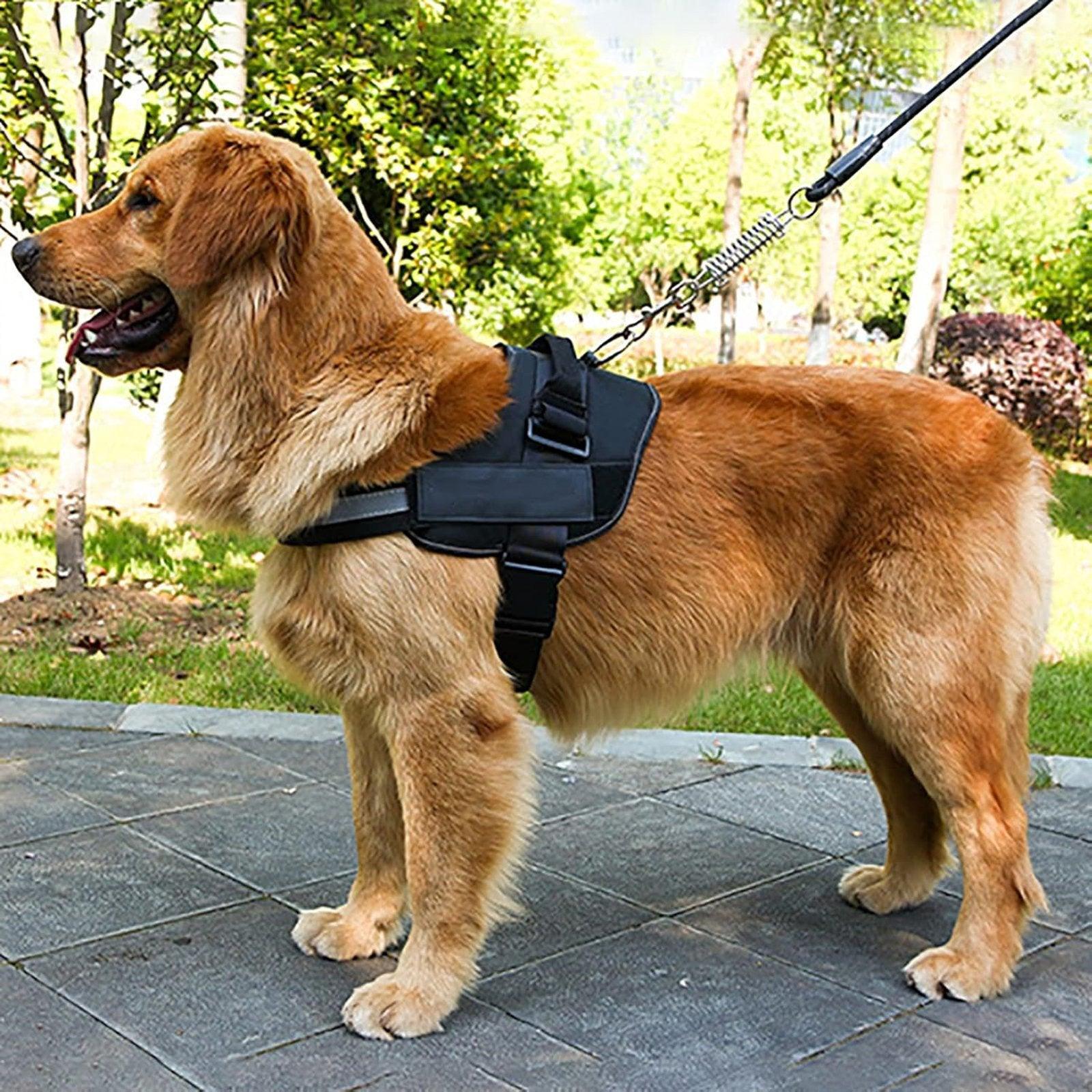 Durable Adjustable Dog Vest Harness for Small Medium Dogs - Camouflage-L, Reflective Straps - SuperSaverAU - view 5
