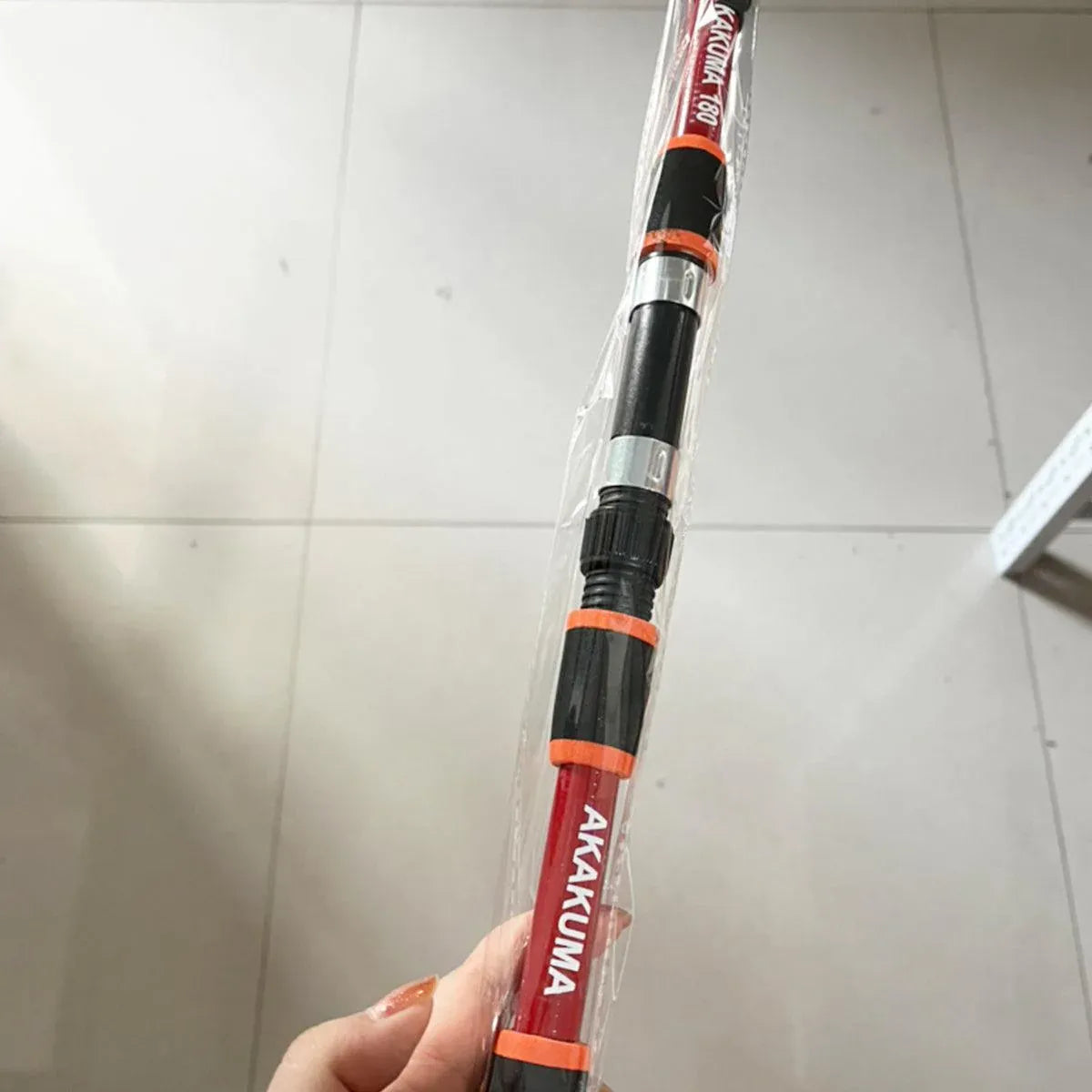 Premium Telescopic Fishing Rod - Yellow, 1.8m