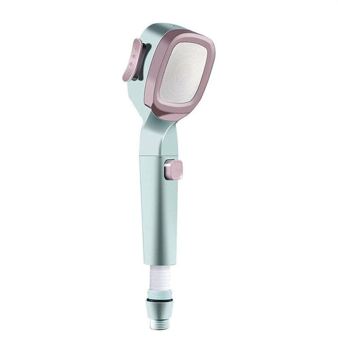 Premium Pink Blue High Pressure Handheld Shower Head with Filter Water Saving Spray