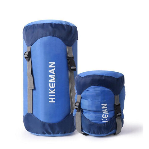 Premium Waterproof Compression Stuff Sack - Blue, M 15L