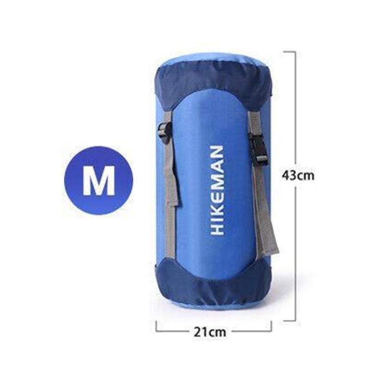 Premium Waterproof Compression Stuff Sack - Orange, M 15L