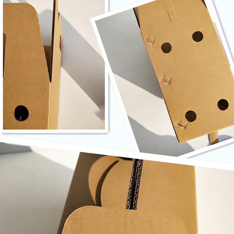 Premium Disposable Cardboard Pet Carriers 10pcs - 38 x 28 x 24cm