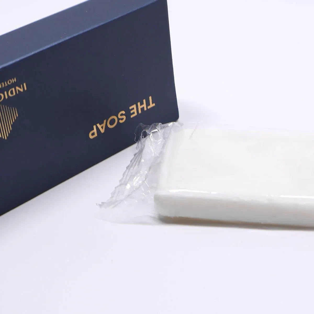 Premium 50pcs Round White Hotel Guest Soap Bars 14g Individually Wrapped