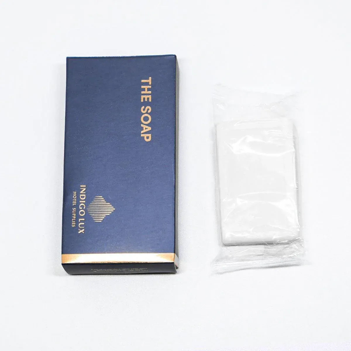 Premium 50pcs Round White Hotel Guest Soap Bars 14g Individually Wrapped
