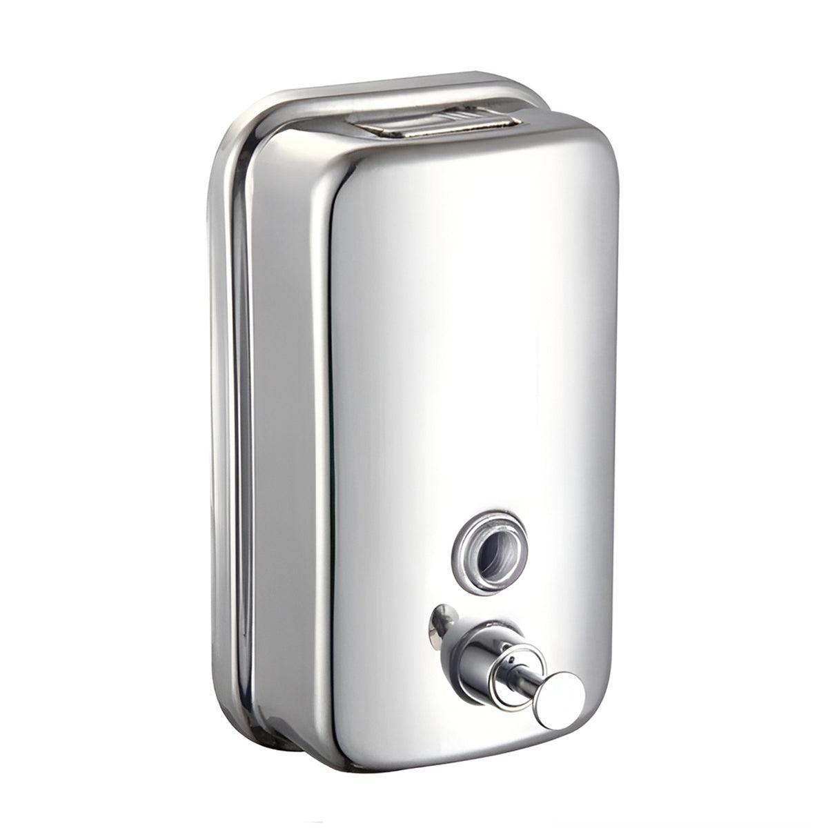 Stainless Steel Wall Mounted Soap Dispenser 800ML - Durable, Stylish, Versatile - SuperSaverAU - view 3