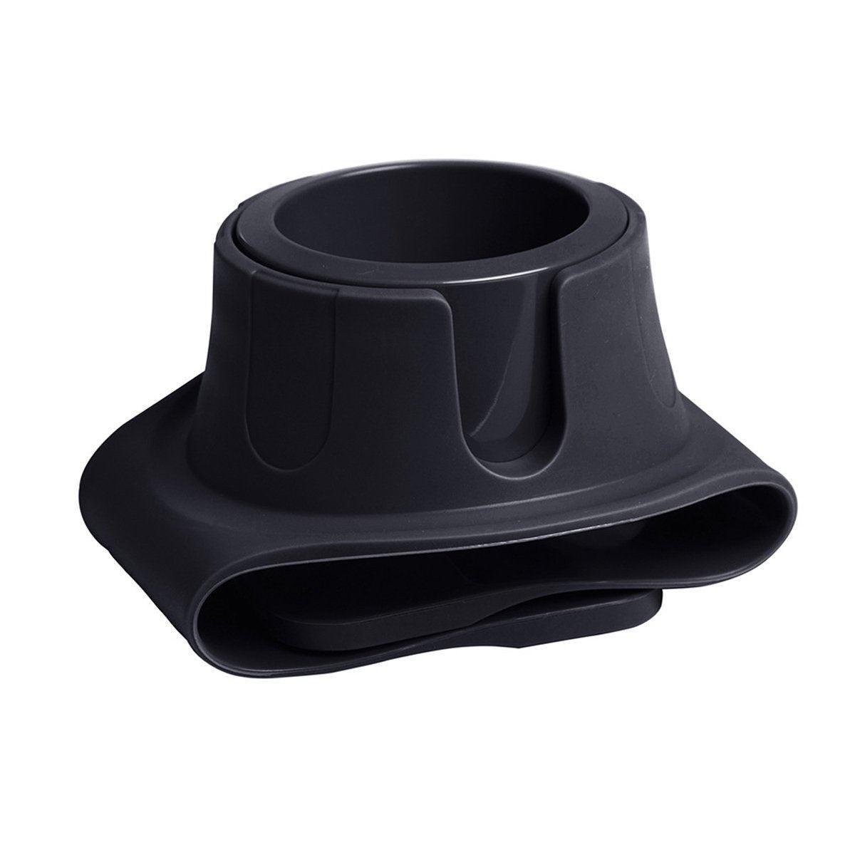 Premium Grey Silicone Couch Armrest Cup Holder Tray