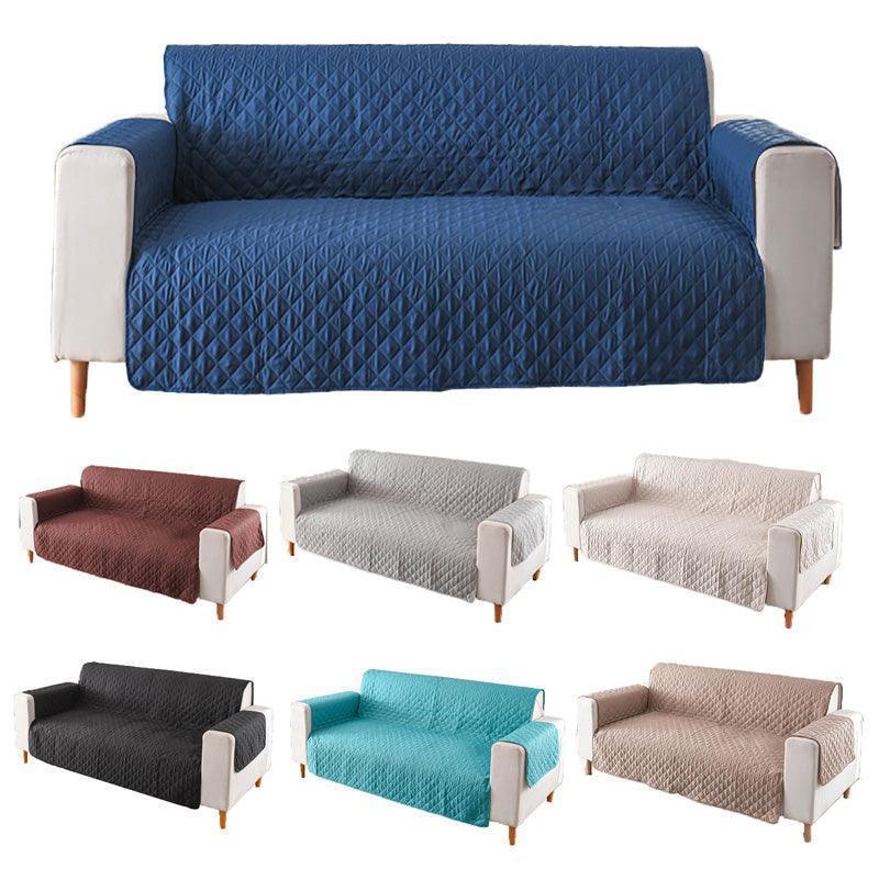 Premium Pet Sofa Protector Cover 190x195cm - Beige, Quilted & Water Repellent - SuperSaverAU - view 2
