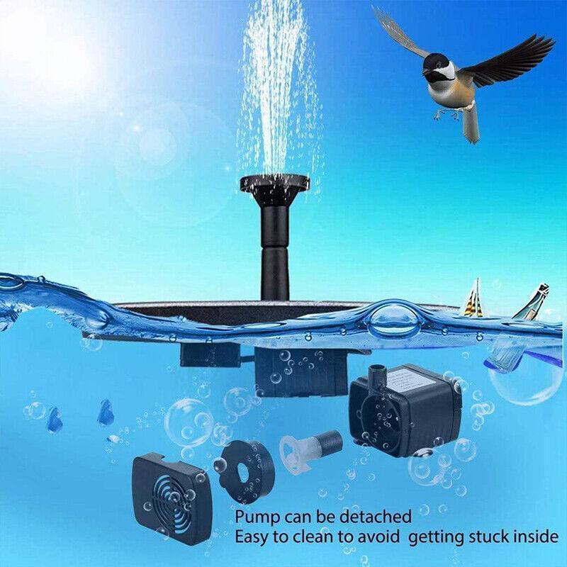 Premium Solar Powered Floating Water Fountain Pump