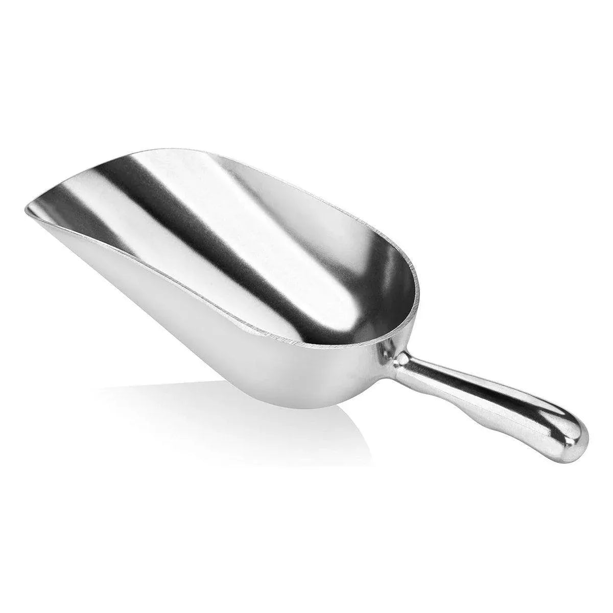 Premium Cast Aluminium Ice and Food Scoop – Large
