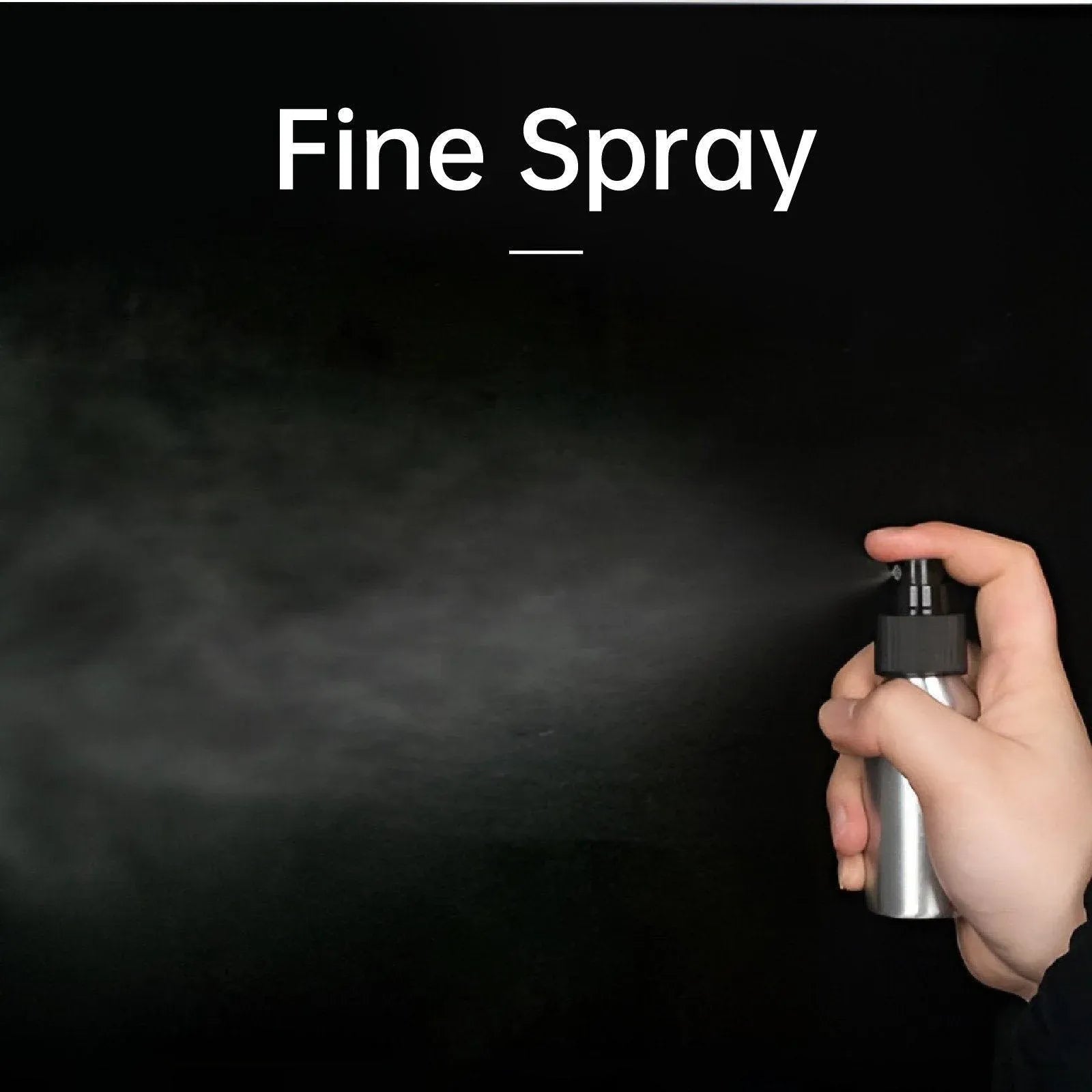 Premium 10pcs 150ml Aluminium Fine Mist Spray Bottles Refillable Travel Sprayers