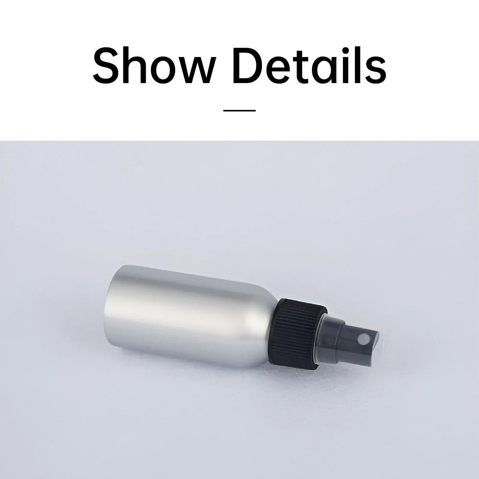 Premium 10pcs 150ml Aluminium Fine Mist Spray Bottles Refillable Travel Sprayers