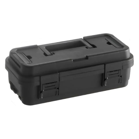 Premium Multi Function Stackable Toolbox with Dividers - Black, 4L