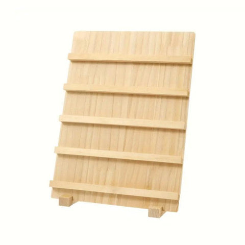 Premium 5 Tier Wooden Multi Tier Earring Display Rack
