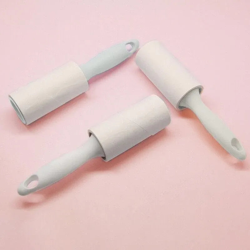Premium Lint Roller Set with 2 Handles & 10 Refill Rolls