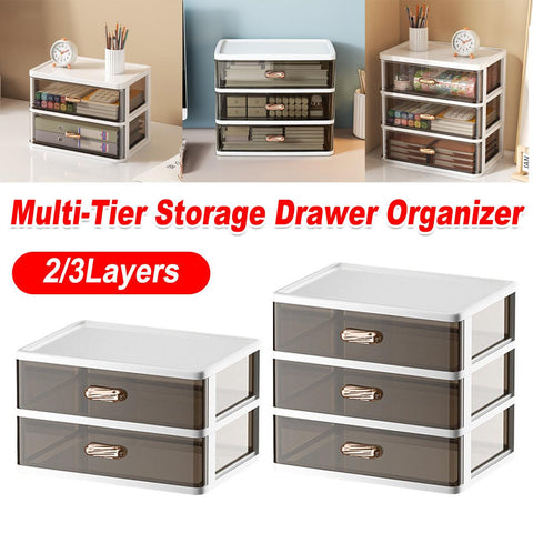 Nordic Inspired 2/3 Tier Storage Organizer - Multi-Functional Bathroom Rack - SuperSaverAU - view 1