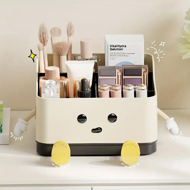 Premium Desktop Organiser Storage Box – Standing Open Compartments