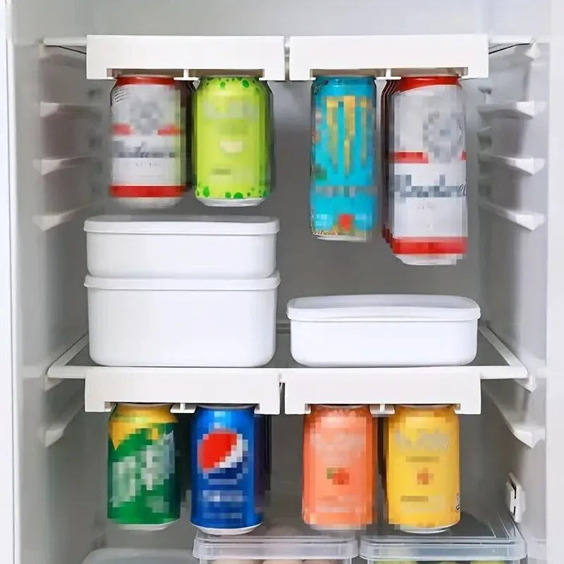Premium Refrigerator Hanging Can Organiser – 8 Can Capacity
