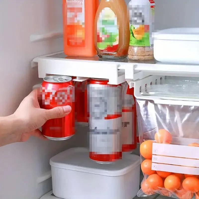 Premium Refrigerator Hanging Can Organiser – 8 Can Capacity
