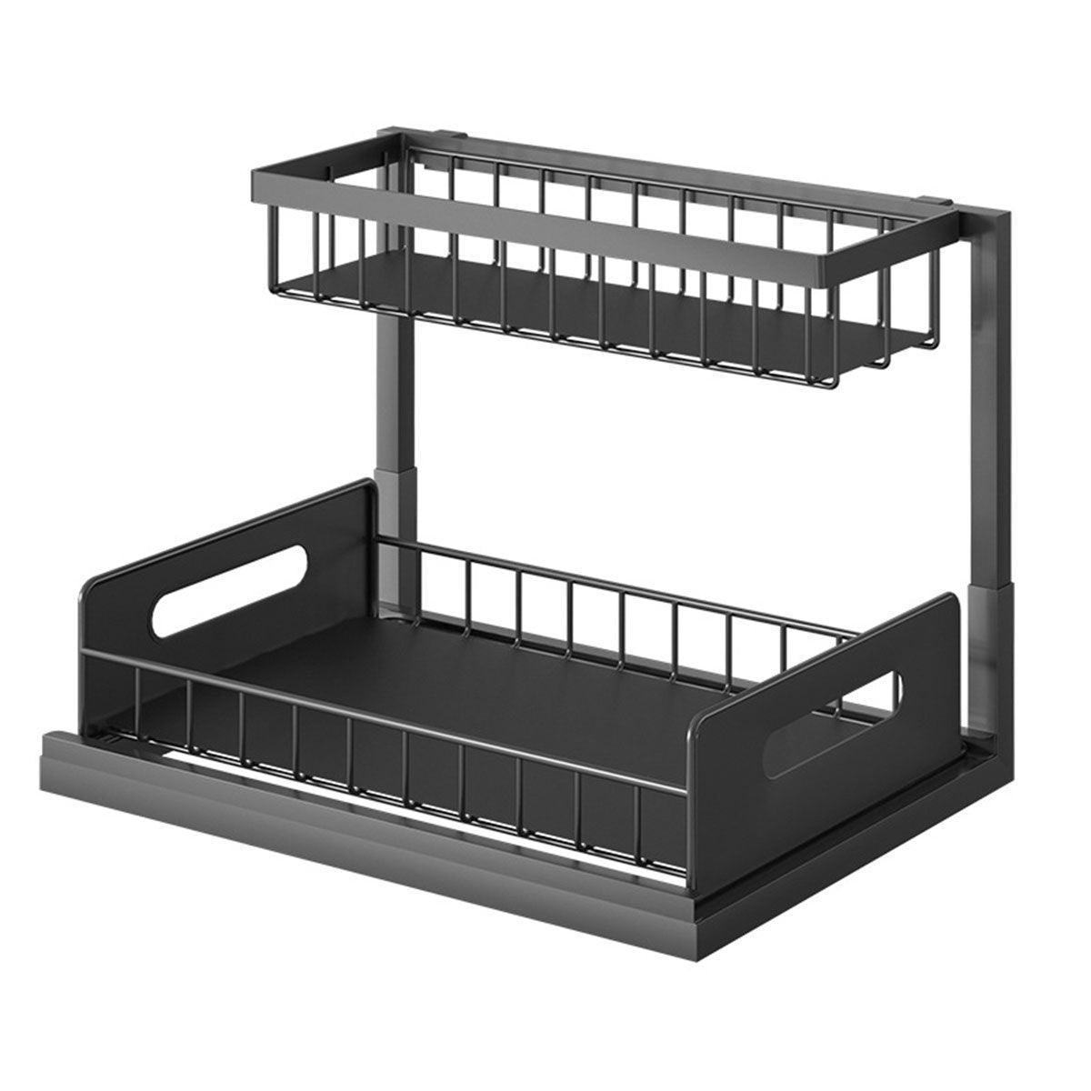 Removable Kitchen Storage Rack with Drawer Basket Organizer - SuperSaverAU - view 2