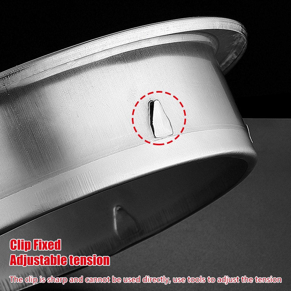 Premium 150mm Stainless Steel Exhaust Fan Vent Outlet Flat Hood