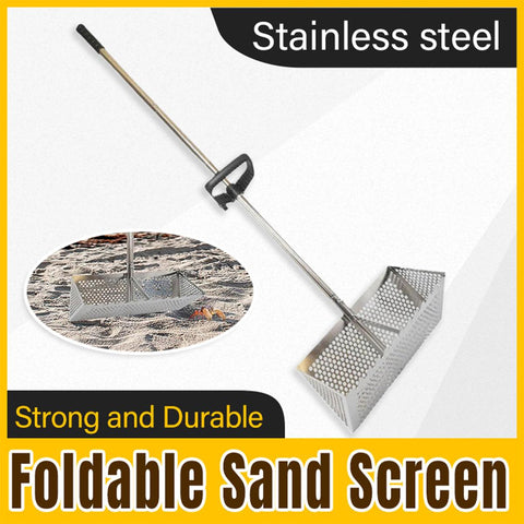 Premium Stainless Steel Collapsible Sand Screen