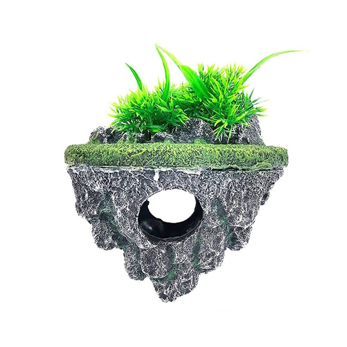 Hoverstone Decoration for Fish Tank Aquascape - Natural Rock, Large 18*11*16cm - SuperSaverAU - view 7