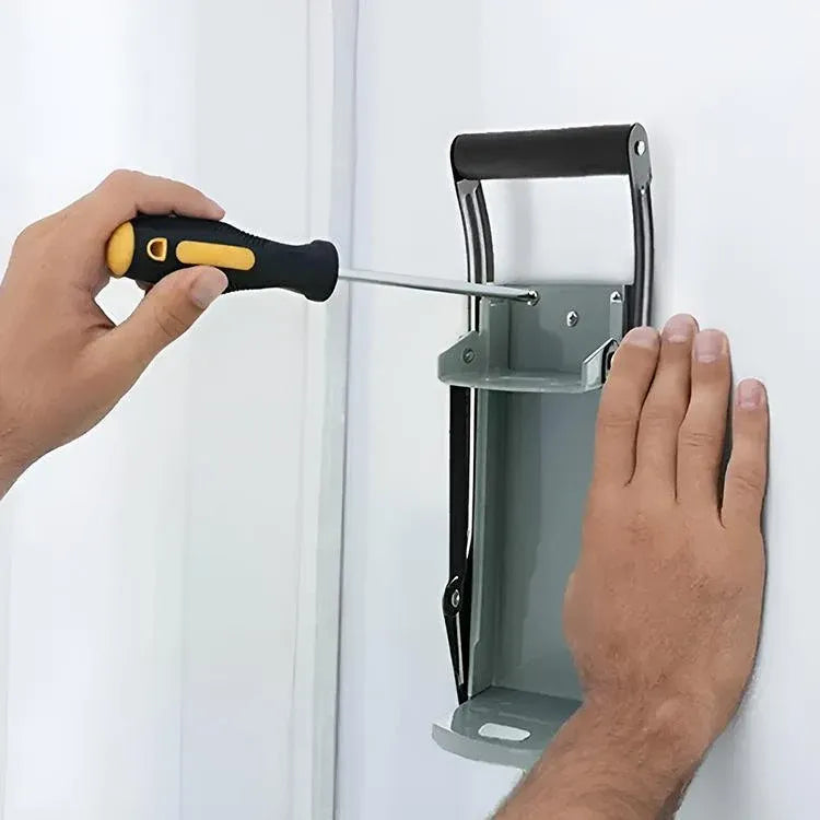 Premium Black Wall Mounted Can Crusher 12oz 16oz with Bottle Opener