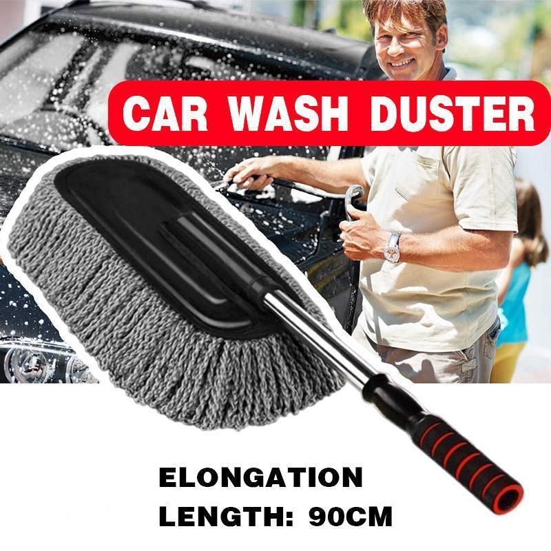 Premium Telescopic Microfibre Car Wash Duster Brush