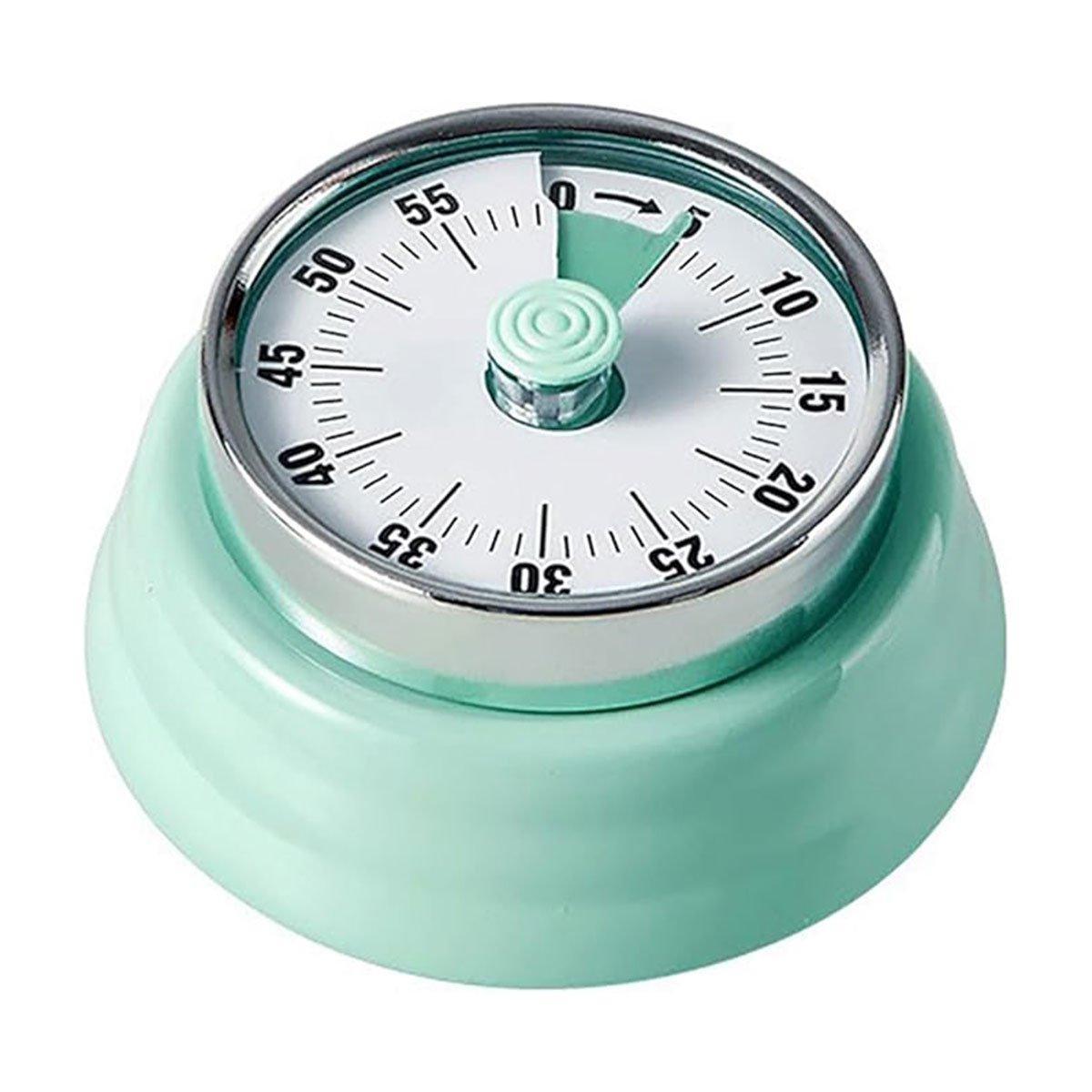 Premium Green 60 Minute Magnetic Visual Analog Kitchen Timer
