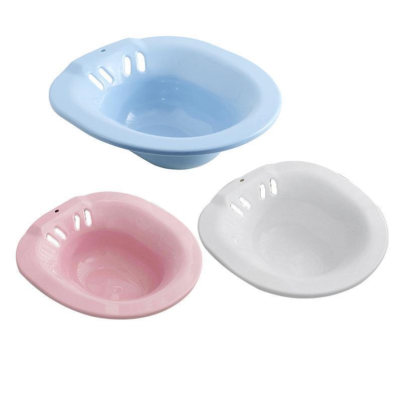 Au Portable Hemorrhoid Therapy Sitz Bath Toilet Bidet Tub For Pregnant Patientau - Pink - SuperSaverAU - view 2