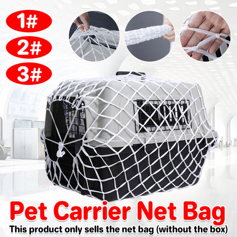 Premium Pet Carrier Net Bag with Mesh Cover - 67 x 52 x 51cm