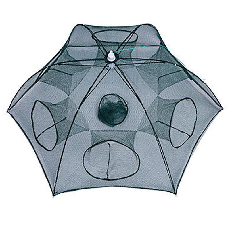 Premium Automatic Fishing Net Trap - 10 Side 10 Holes