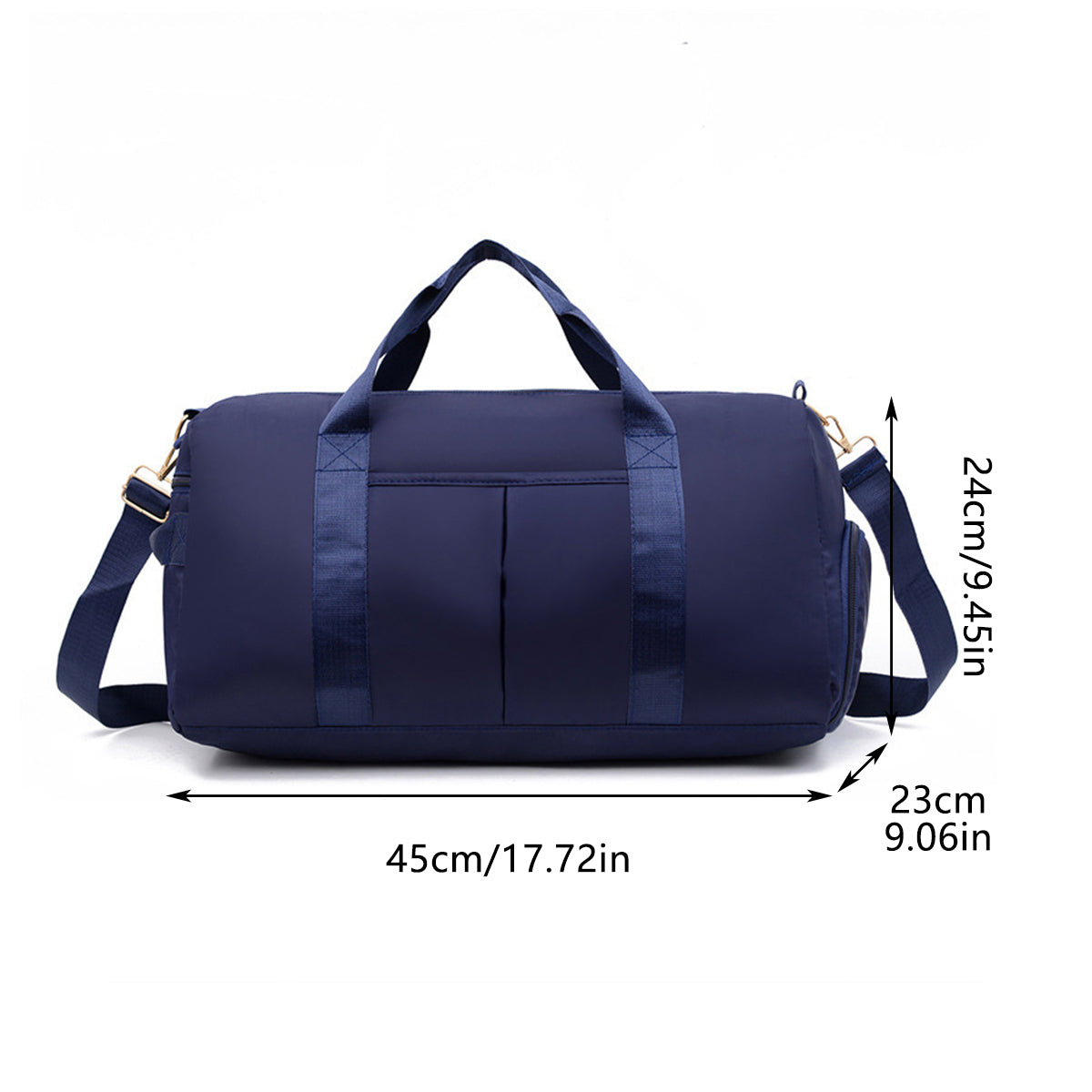 Premium Waterproof Gym Duffle Bag – Wet/Dry Storage