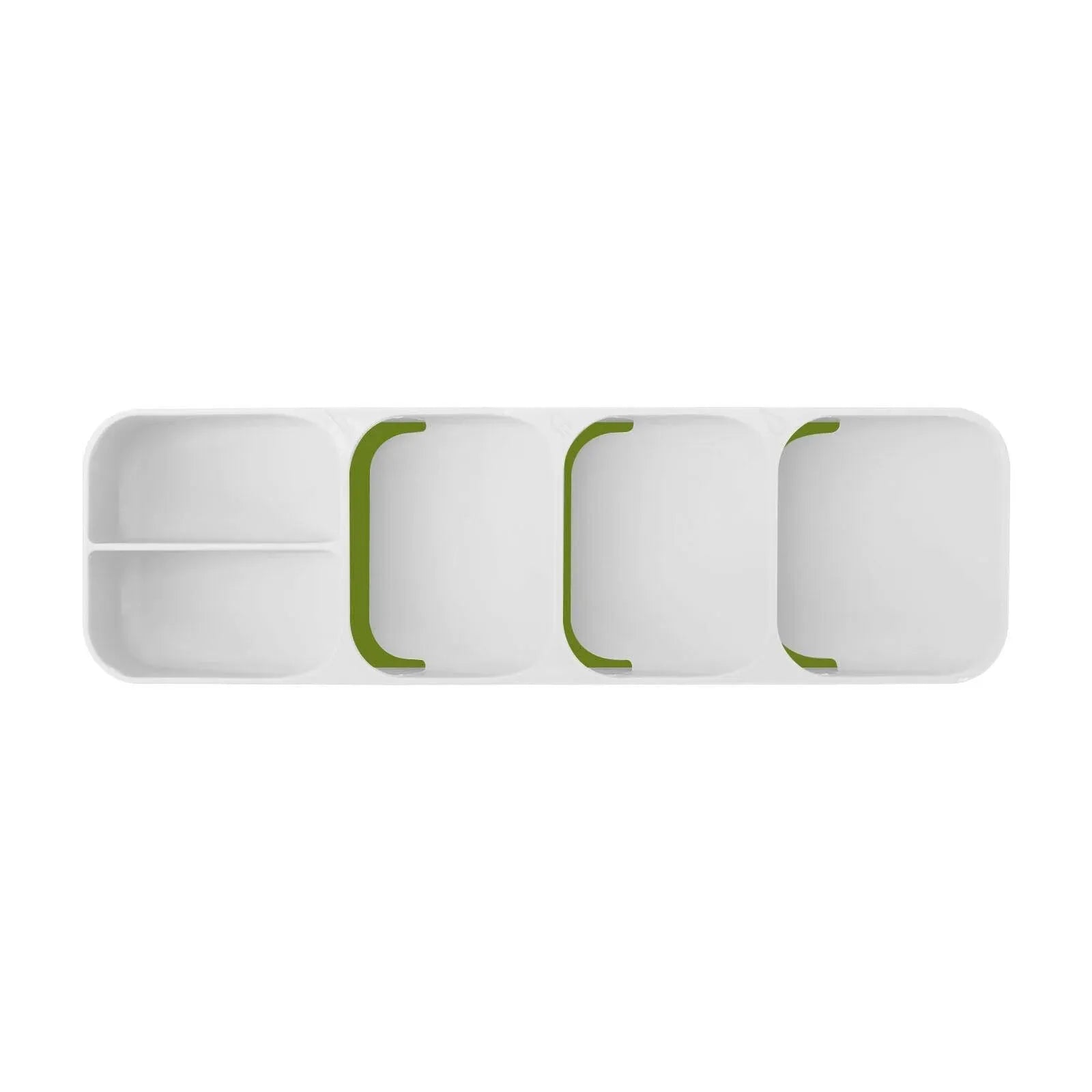 Premium Kitchen Drawer Cutlery Tray – White