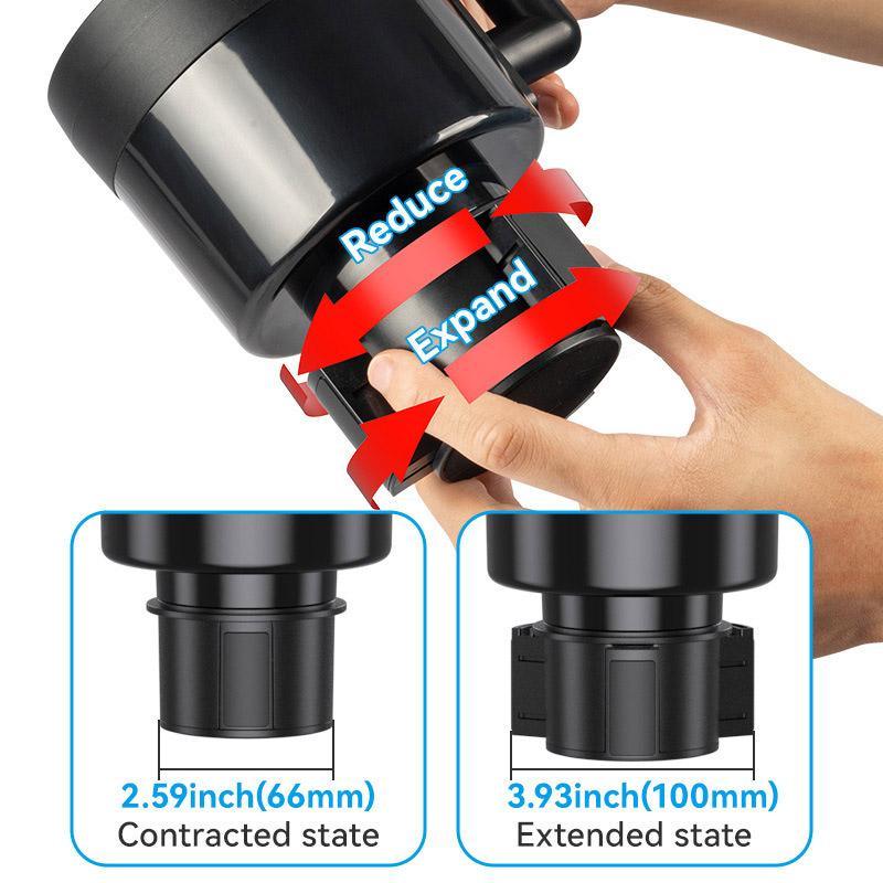 Premium 2 in 1 Car Phone Holder and Cup Holder Organiser