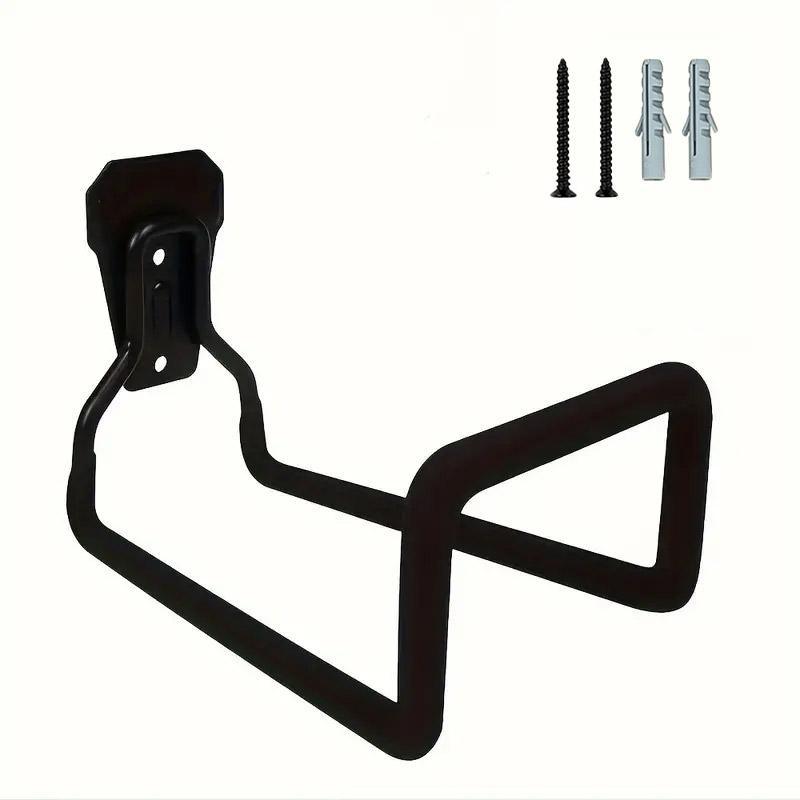 Premium Heavy Duty Wall Mount Storage Hook – Black