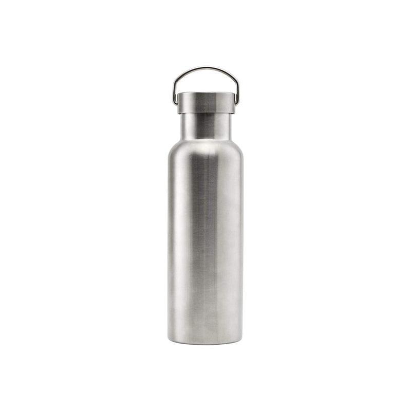 Premium 500ml Stainless Steel Sports Water Bottle Silver Flask