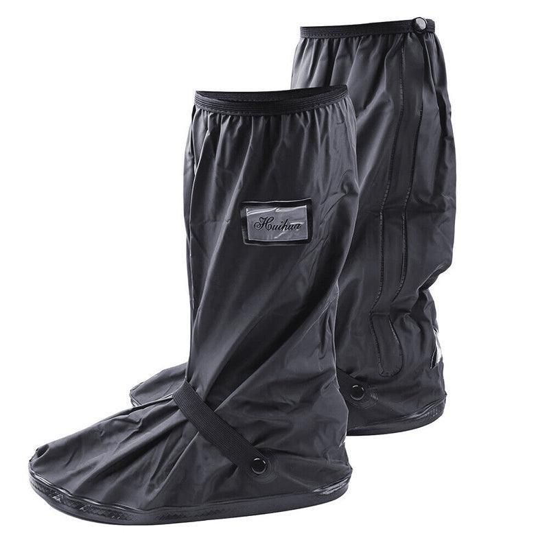 Premium XL Waterproof Reusable Anti Slip Rain Shoe Covers