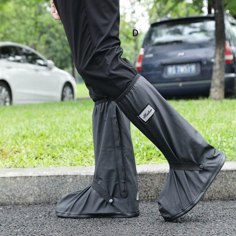 Premium XL Waterproof Reusable Anti Slip Rain Shoe Covers