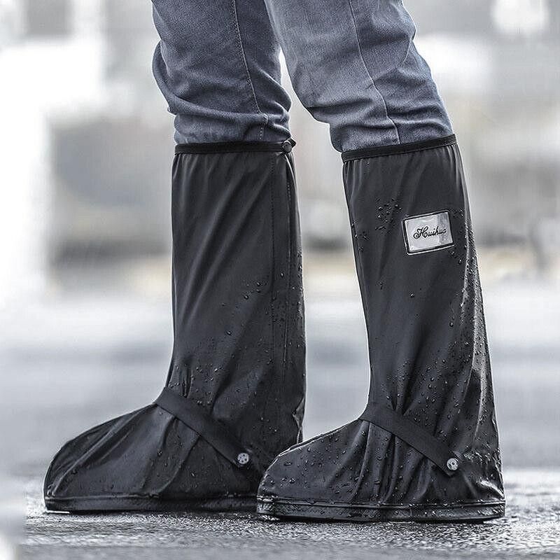 Premium M Waterproof Reusable Anti Slip Rain Shoe Covers