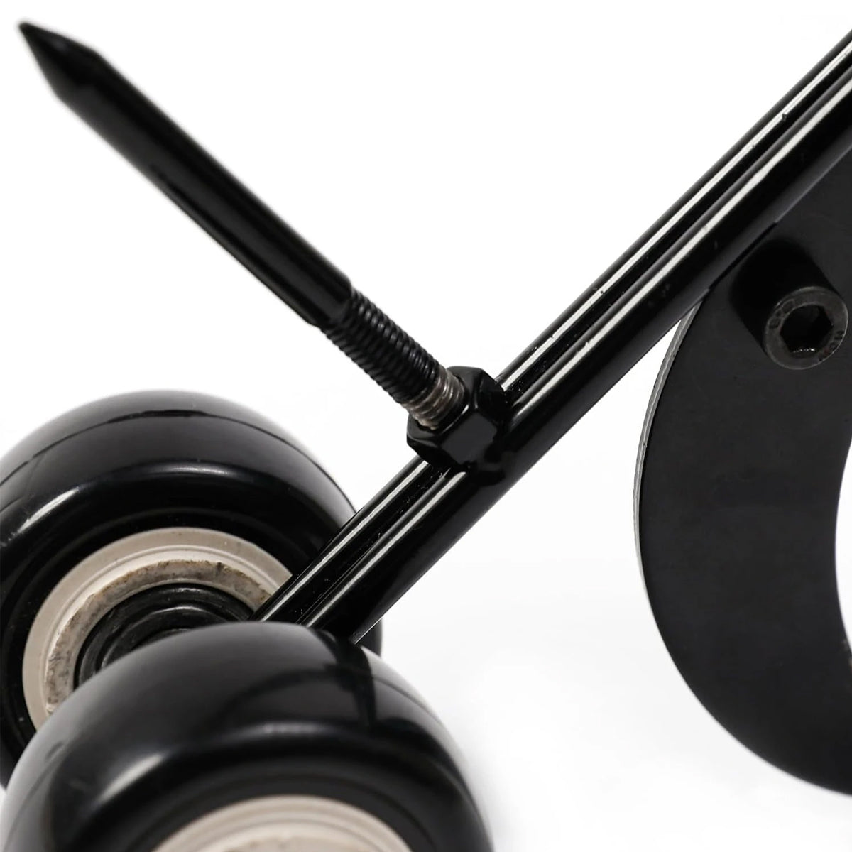 Premium Adjustable Crevice Weed Puller Tool – Black with Roller