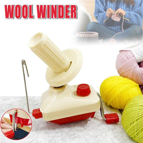 Premium Hand Operated Yarn Winder – Clamp-On