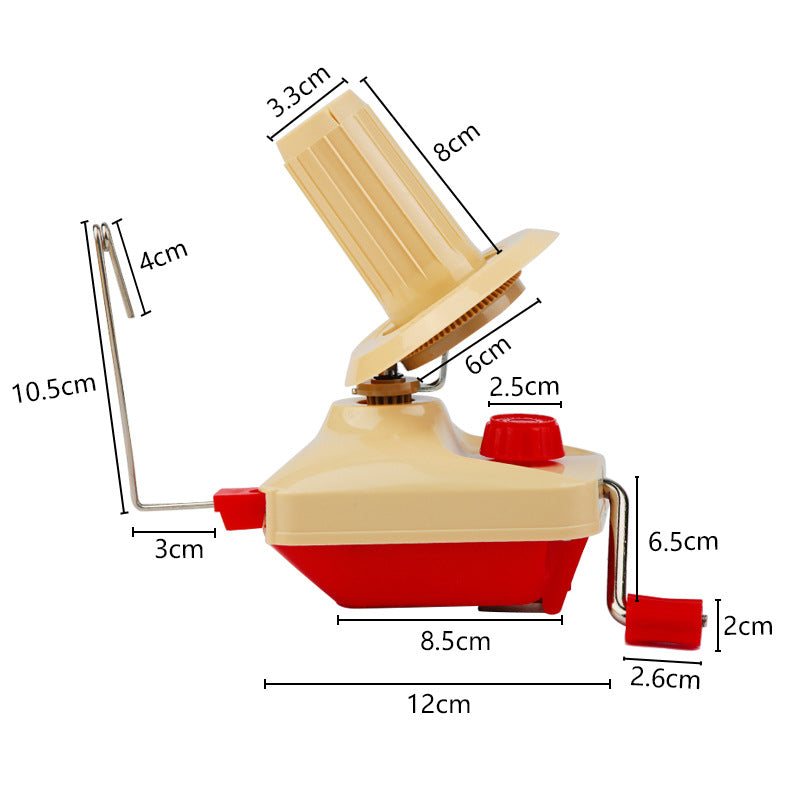 Premium Hand Operated Yarn Winder – Clamp-On