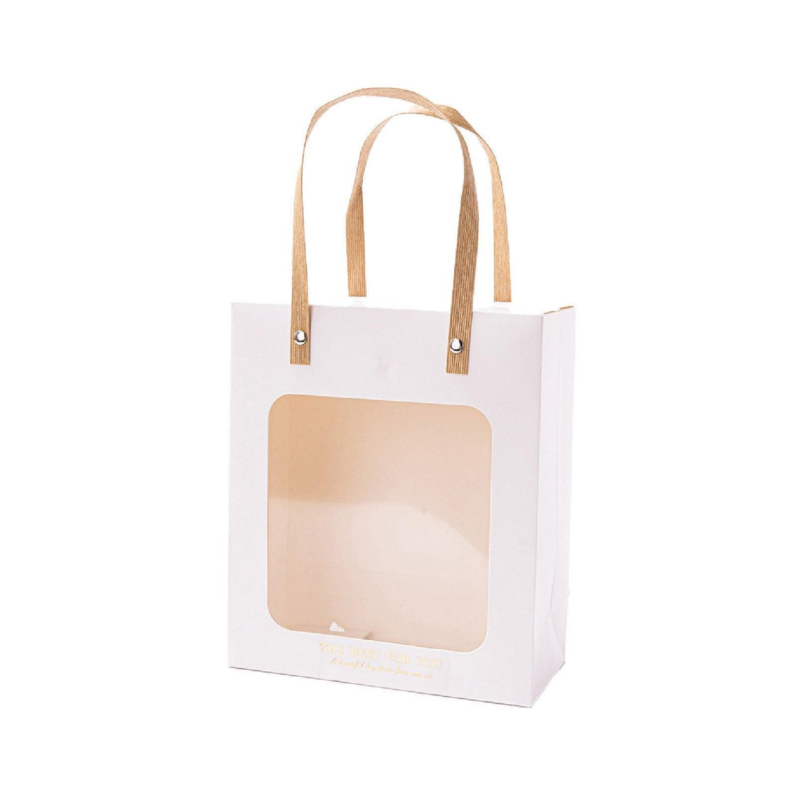 20pcs Translucent Gift Bags Packaging Tote Birthday Party Favors Candy Bags - Green-S Size - SuperSaverAU - view 9