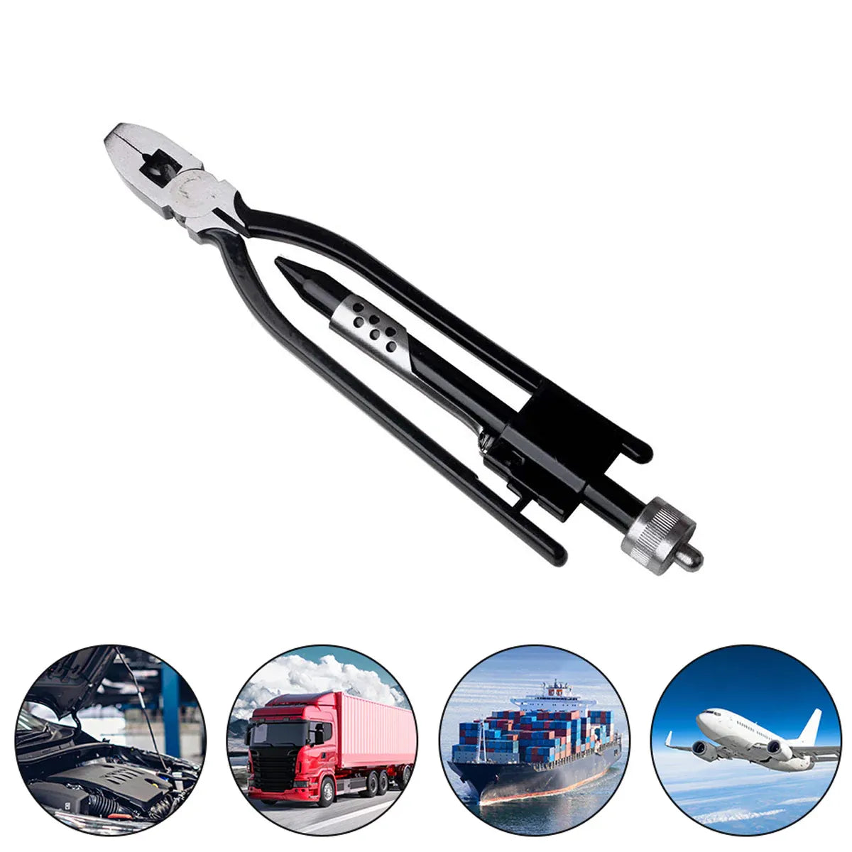 Premium 6 Inch Lock Wire Twisting Pliers with One-Way Mechanism