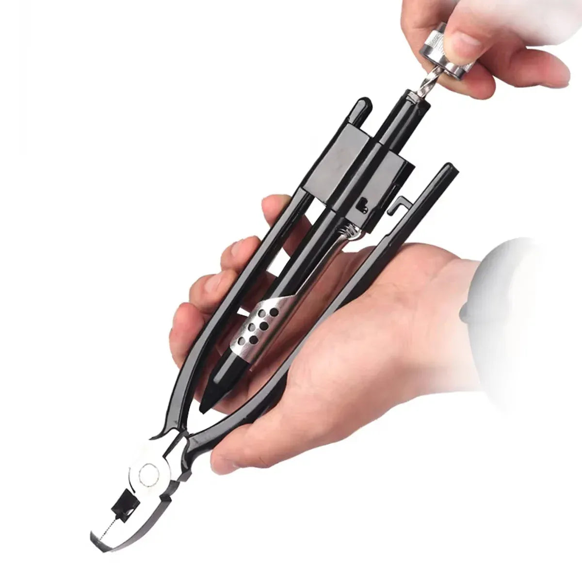 Premium 6 Inch Lock Wire Twisting Pliers with One-Way Mechanism