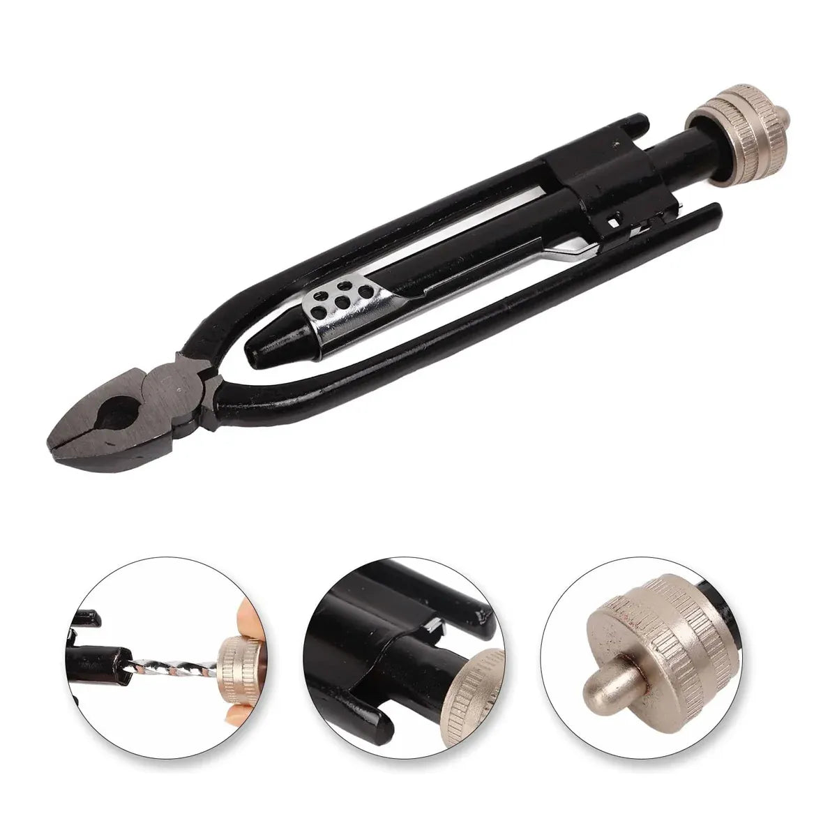 Premium 6 Inch Lock Wire Twisting Pliers with One-Way Mechanism