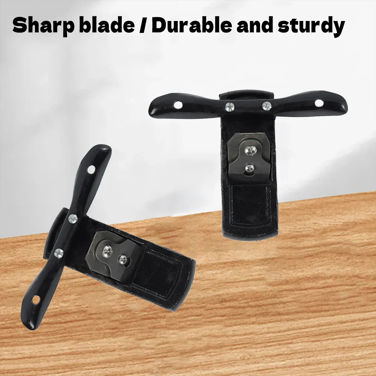 Premium Mini Cast Iron Woodworking Planer with Spare Blade