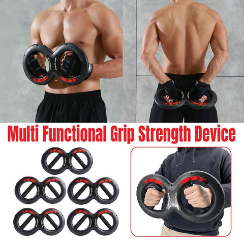 Premium Arm Strength Grip & Wrist Exerciser with Foam Handles - 15kg