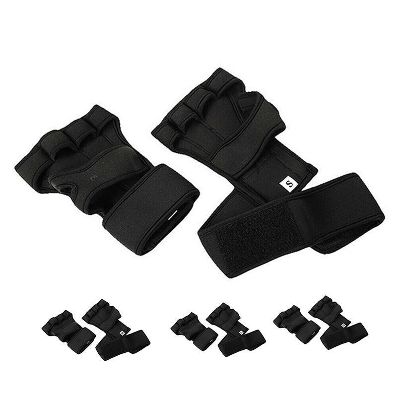 Premium Weight Lifting Gloves with Breathable Back & Silicone Grip Pad - M
